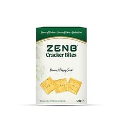 ZENB Onion and Poppy Seed Cracker Bites 120g