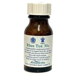 Rhus Tox 30C Single Counter Remedy 120 tabs