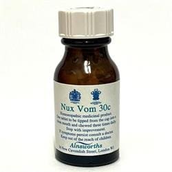 Nux Vomica 30C Single Counter Remedy 120 tabs