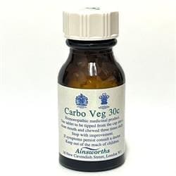 Carbo Veg 30C Single Counter Remedy 120 tabs