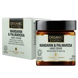 Mandarin & Palmarosa Hand Cream -Cosmos Organic 60ml