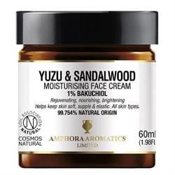 Yuzu & Sandalwood Moisturising Face Cream with Bakuchiol 60ml