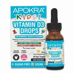 Kids Vegan Vitamin D3 Drops 30mL