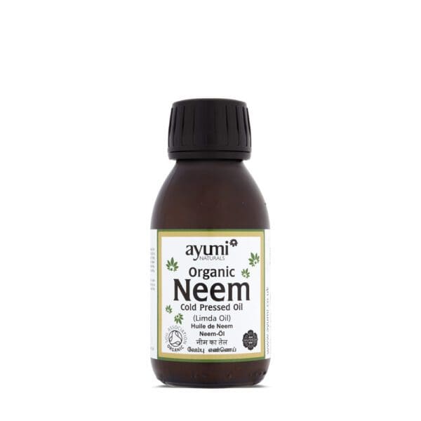 Ayumi Neem Oil Cold Pressed Organic 100ml - Image 2