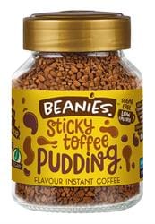 Beanies Sticky Toffee Pudding Flavour Instant Coffee 50g