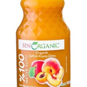 Ben Organic Peach Apricot & Apple Juice 946ml