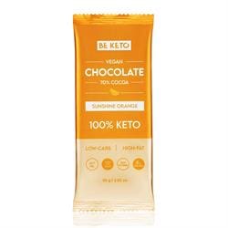 BeKeto - Vegan Keto Chocolate + MCT Sunshine Orange 80g