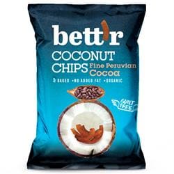 Coconut Chips with Cacao Organic Vegan Gluten Free 40g