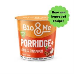 Bio&Me Apple & Cinnamon Gut Loving Porridge Pot 65g