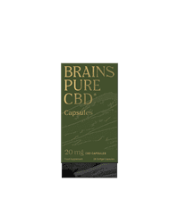 Brains Pure CBD Oil Capsules 10mg 28