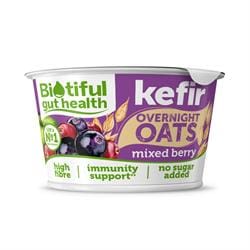 Kefir Overnight Oats Mixed Berries 150g