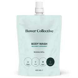 Wild Mint & Bergamot Bower Natural Body Wash Refill 400ml