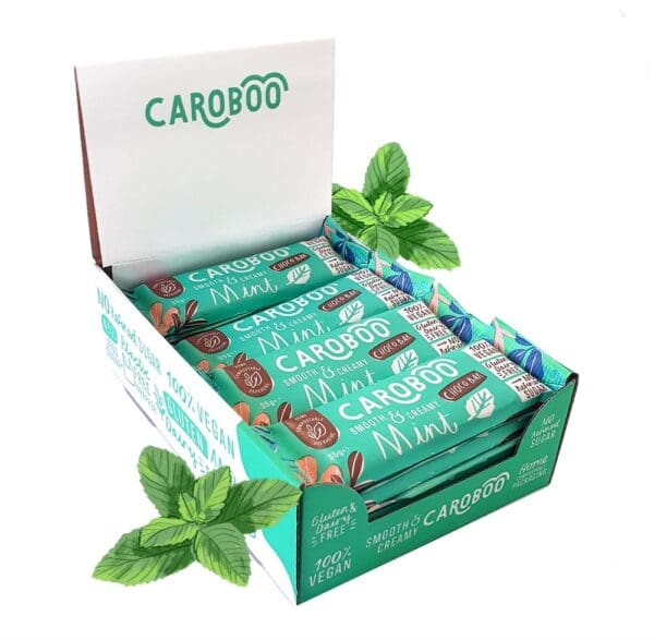 Smooth & Creamy Mint Carob Bar 35g - Image 2