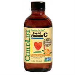 ChildLife Essential Vitamin C Orange 120ml Glass