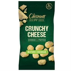 Caisnua Mature Cheddar Crunchy Cheese Cooked and Puffed 20g