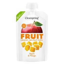 Organic FRUIT 100% Fruit Puree - Apple & Mango 100g