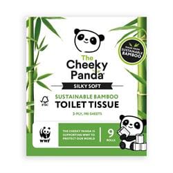 Silky Soft WWF Bamboo Toilet Tissue 9 roll / 190 sheets