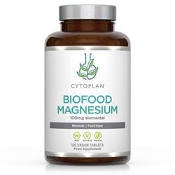 Biofood Magnesium 100mg elemental 120 tablets