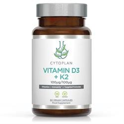 High Potency Vitamin D3 & K2 60 capsules