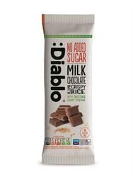 Milk Chocolate with Crispy Rice with Stevia 75g