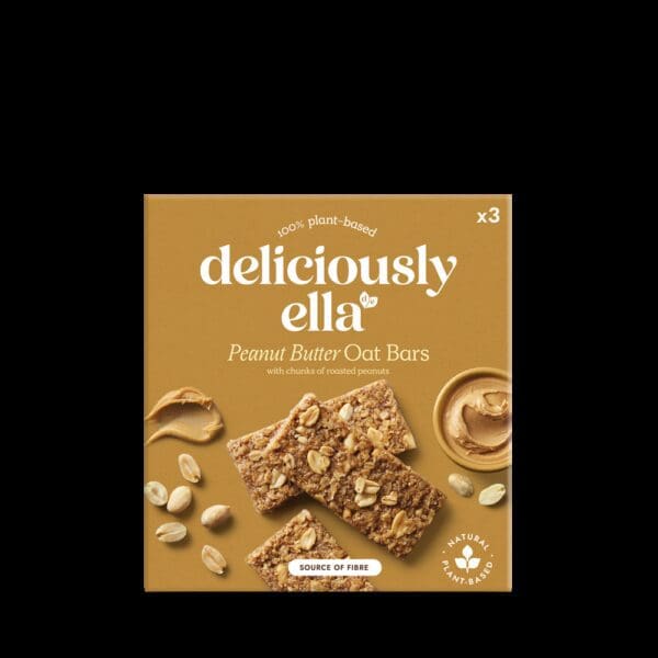 Deliciously Ella Peanut Butter Oat Bar Mulitpack - Image 2