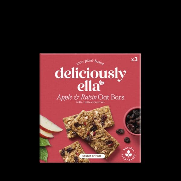 Deliciously Ella Apple Raisin and Cinnamon Oat Bar Multipack - Image 2