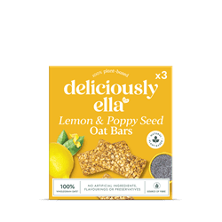 Deliciously Ella Lemon & Poppyseed Oat Bar Multipack (3 x 50g)