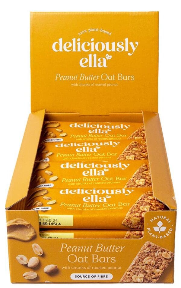 Deliciously Ella Peanut Butter Oat Bar 50g - Image 2