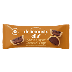 Deliciously Ella Salted Almond Caramel Cup 36g