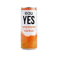 eauYES Orange Blossom Sparkling Mineral Water 330ml