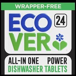 Ecover Dishwasher Tablets All in One POWER 24s