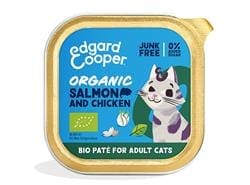 Edgard & Cooper Organic Salmon and Chicken Pate for Adult Cats