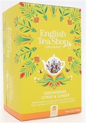 Lemongrass Citrus & Ginger Tea - 20 Tea Bag Sachets