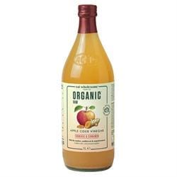 Organic Apple Cider Vinegar w/ Turmeric & Cinnamon 1 Litre