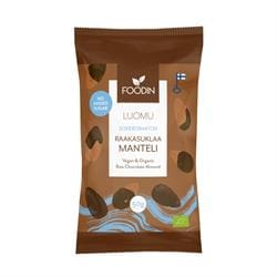 FI Organic Raw Chocolate No Added Sugar Almond 50G