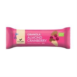 Organic Granola Bar Almond Cranberry 40g