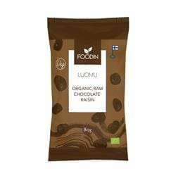 Organic Raw Chocolate Raisins 80G