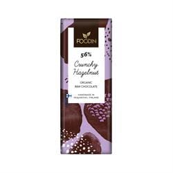 Organic Raw Chocolate Crunch Hazelnut 54%