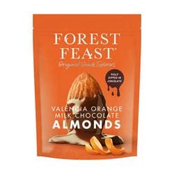 Forest Feast Valencia Orange Milk Chocolate Almonds 120g