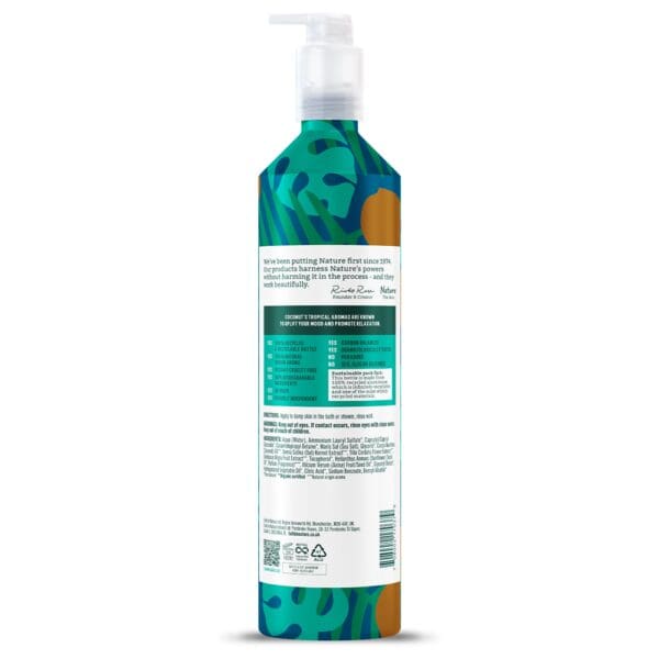 Coconut Body Wash - 500ml Metal - Image 2