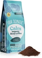 CALM DECAF GROUND COFFEE WITH REISHI & CHAGA MUSHROOMS