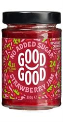 GOOD GOOD Strawberry Jam 330g - No Added Sugar