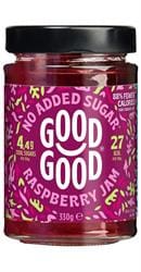 GOOD GOOD Raspberry Jam 330g - No Added Sugar