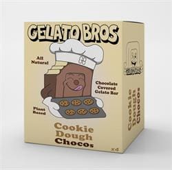 Gelato Bros Cookie Dough Chocos 4 x 50ml