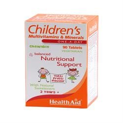 Children's MultiVitamin + Minerals - Chewable (Tutti-fruity Flavo