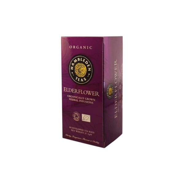 Hambleden Herbs Organic Elderflower teabags - Image 2