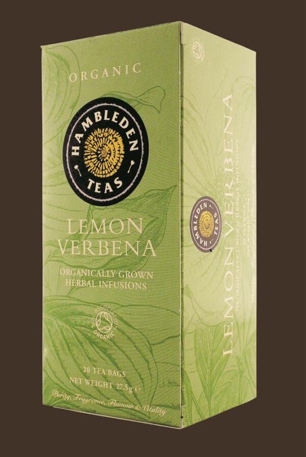 Hambleden Herbs Organic Lemon Verbena teabags - Image 2