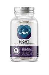 Health & Him Night Multi-Nutrient Supplement 60 capsules