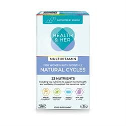 Health & Her Natural Cycles Multivitamin Support 60 Capsules