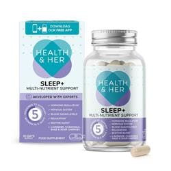 Health & Her Sleep+ Multi Nutrient Supplement 30 Capsules